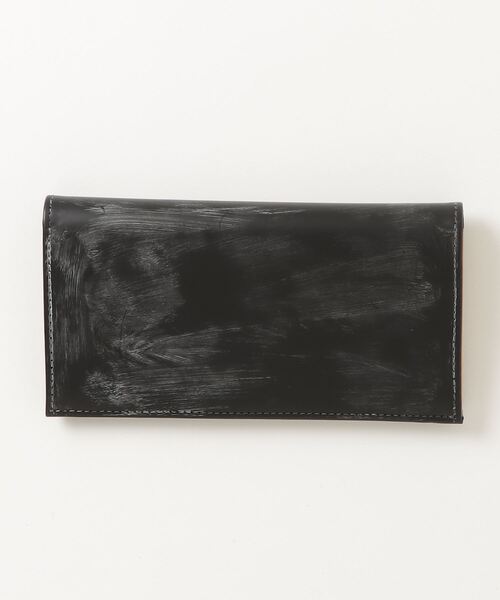 ETTINGER（エッティンガー）の「ETTINGER / エッティンガー : Slim Long Wallet : BH2112BEJ[MUS]（財布・メンズ・ブラック・FREE）」の2枚目の写真