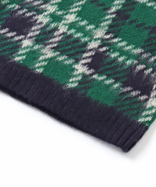 BREEZE（ブリーズ）の「チェック柄セーター（ニット/セーター・キッズ・オレンジ/グリーン・90/120/140/100）」の12枚目の写真