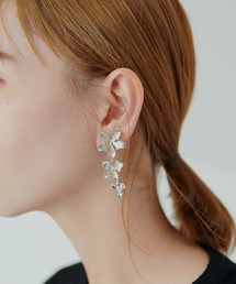 natural couture | メタルフラワーイヤリング(イヤリング)