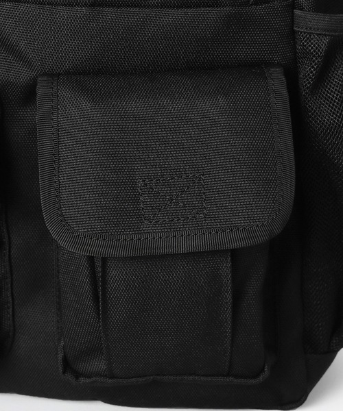 X-girl(エックスガール)の「MULTI POCKET BACKPACK(バックパック/リュック・レディース・カーキ/ブラック・ONE SIZE)」の9枚目の写真