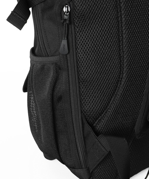 X-girl(エックスガール)の「MULTI POCKET BACKPACK(バックパック/リュック・レディース・カーキ/ブラック・ONE SIZE)」の10枚目の写真