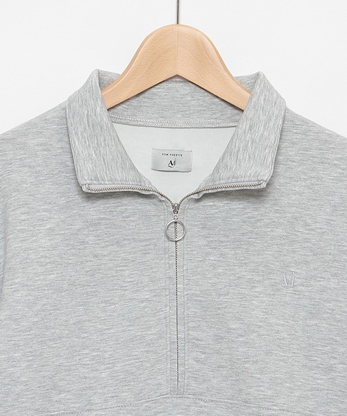 【セール】【AMI】ダンボールハーフジッププル×スカートセットアップ(その他)|pom ponette junior(ポンポネットジュニア) 【セール】【AMI】ダンボールハーフジッププル×スカートセットアップ(その他)|pom ponette junior(ポンポネットジュニア)