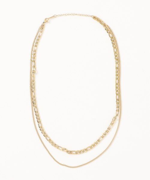 voov(ブーブ)の「【金属アレルギー対応】2連 平ら チェーン サージカル ネックレス オケージョン(ネックレス・レディース・ゴールド・フリー)」の6枚目の写真