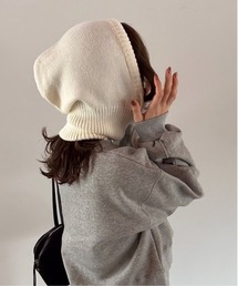 t a r o s u（タロス）の「knit balaclava/ニットバラクラバ（ネック