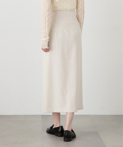 N.(N. Natural Beauty Basic)(エヌエヌナチュラルビューティーベーシック)の「【S Size Line】◆逆開ジップタイトスカート(スカート・レディース・ホワイト/ブラック・MEDIUM/SMALL)」の10枚目の写真