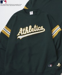 MLB/メジャーリーグベースボール カレッジ チームロゴ刺繍 スウェットトレーナー レディース メンズ トップス