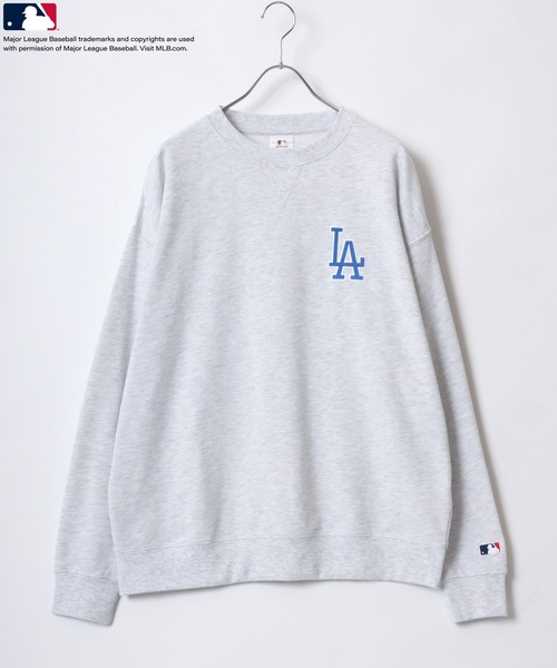 MLB(メジャーリーグベースボール)の「MLB/メジャーリーグベースボール カレッジ チームロゴ刺繍 スウェットトレーナー レディース メンズ トップス(スウェット・メンズ・ホワイト/アッシュグレー/ネイビー/ホワイト系その他/グリーン系その他・LL/M/L)」の10枚目の写真