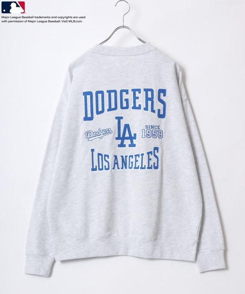 MLB(メジャーリーグベースボール)の「MLB/メジャーリーグベースボール カレッジ チームロゴ刺繍 スウェットトレーナー レディース メンズ トップス(スウェット・メンズ・ホワイト/アッシュグレー/ネイビー/ホワイト系その他/グリーン系その他・LL/M/L)」の11枚目の写真
