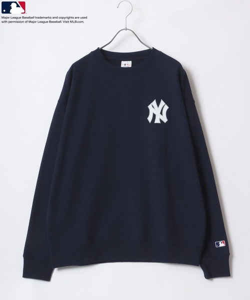 MLB(メジャーリーグベースボール)の「MLB/メジャーリーグベースボール カレッジ チームロゴ刺繍 スウェットトレーナー レディース メンズ トップス(スウェット・メンズ・ホワイト/アッシュグレー/ネイビー/ホワイト系その他/グリーン系その他・LL/M/L)」の12枚目の写真