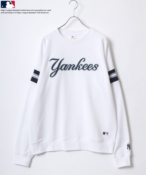 MLB(メジャーリーグベースボール)の「MLB/メジャーリーグベースボール カレッジ チームロゴ刺繍 スウェットトレーナー レディース メンズ トップス(スウェット・メンズ・ホワイト/アッシュグレー/ネイビー/ホワイト系その他/グリーン系その他・LL/M/L)」の14枚目の写真