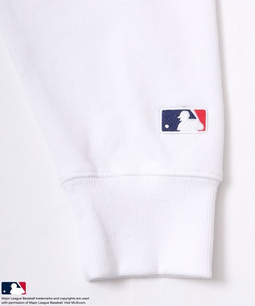 MLB(メジャーリーグベースボール)の「MLB/メジャーリーグベースボール カレッジ チームロゴ刺繍 スウェットトレーナー レディース メンズ トップス(スウェット・メンズ・ホワイト/アッシュグレー/ネイビー/ホワイト系その他/グリーン系その他・LL/M/L)」の20枚目の写真