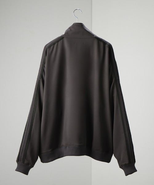 【セール】【セットアップ対応】'huge sizing' ダブルフェイスサイドラインオーバーサイズトラックジャケット（ジャージ）｜Alfred Alex（アルフレッドアレックス）