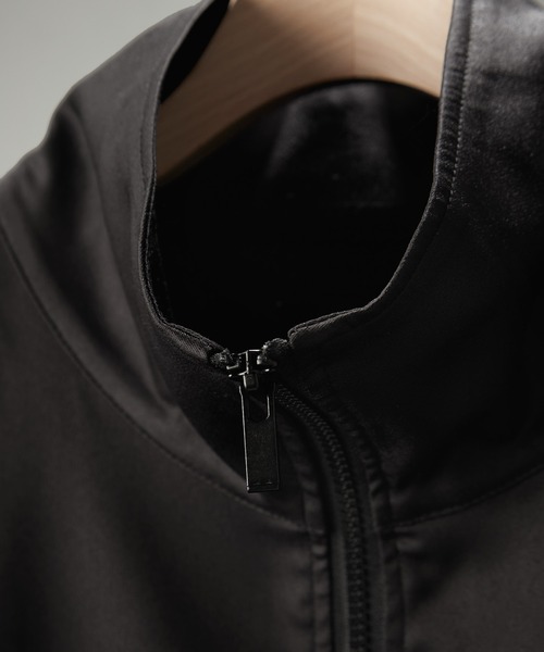 【セール】【セットアップ対応】'huge sizing' ダブルフェイスサイドラインオーバーサイズトラックジャケット（ジャージ）｜Alfred Alex（アルフレッドアレックス）