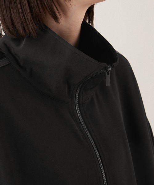 【セール】【セットアップ対応】'huge sizing' ダブルフェイスサイドラインオーバーサイズトラックジャケット（ジャージ）｜Alfred Alex（アルフレッドアレックス）