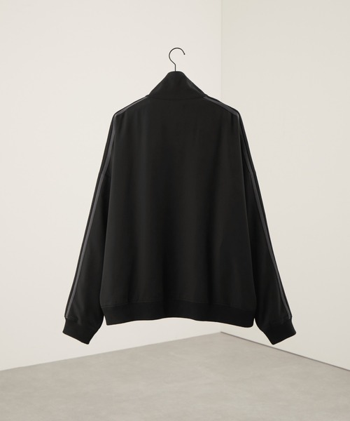 【セール】【セットアップ対応】'huge sizing' ダブルフェイスサイドラインオーバーサイズトラックジャケット（ジャージ）｜Alfred Alex（アルフレッドアレックス）