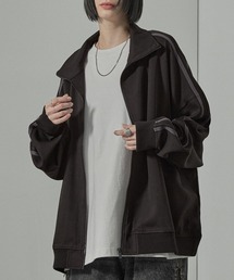 Alfred Alex（アルフレッドアレックス）の「【Alfred Alex】【セットアップ対応】'huge sizing' ダブルフェイスサイドラインオーバーサイズトラックジャケット（ジャージ）」