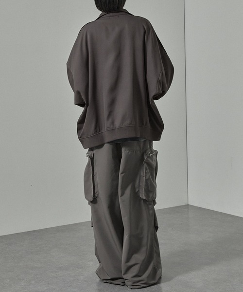 セットアップ対応】'huge sizing' ダブルフェイスサイドライン