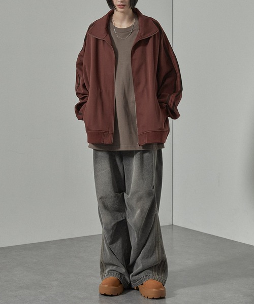 セットアップ対応】'huge sizing' ダブルフェイスサイドライン