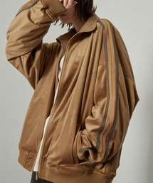 Alfred Alex（アルフレッドアレックス）の「【Alfred Alex】【セットアップ対応】'huge sizing' ダブルフェイスサイドラインオーバーサイズトラックジャケット（ジャージ）」