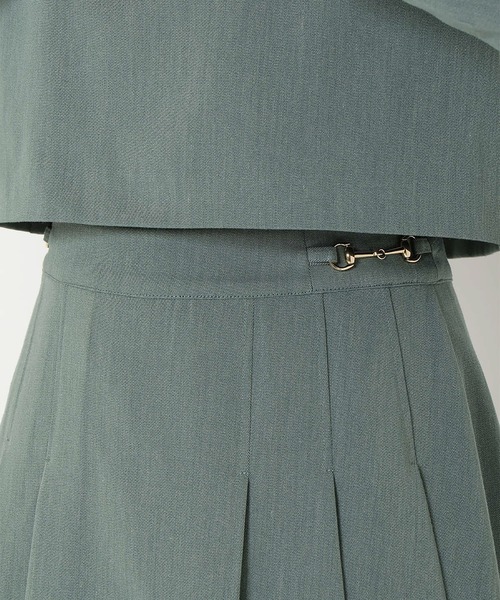 REDYAZEL（レディアゼル）の「【セットアップ可能】サイドビットプリーツスカパン（その他パンツ・レディース・グリーン/ブラック系その他/ブルー・FREE）」の15枚目の写真