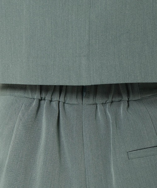 REDYAZEL（レディアゼル）の「【セットアップ可能】サイドビットプリーツスカパン（その他パンツ・レディース・グリーン/ブラック系その他/ブルー・FREE）」の16枚目の写真