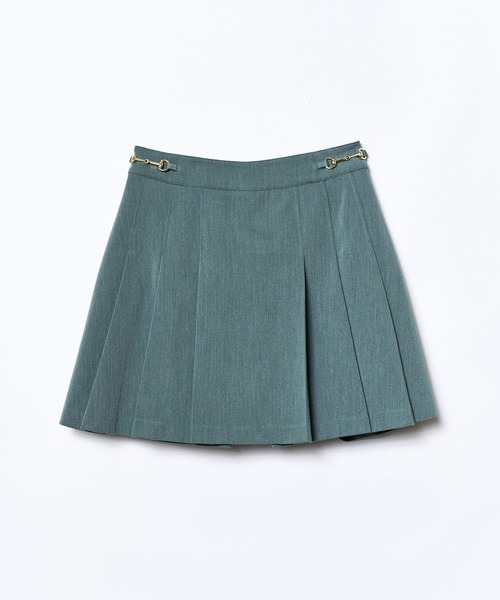 REDYAZEL（レディアゼル）の「【セットアップ可能】サイドビットプリーツスカパン（その他パンツ・レディース・グリーン/ブラック系その他/ブルー・FREE）」の18枚目の写真