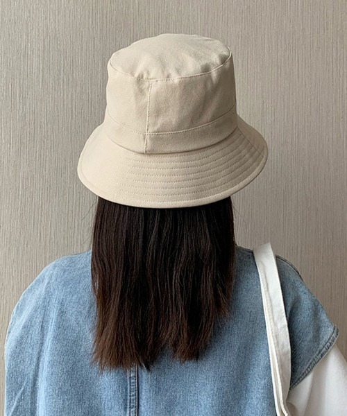 Miniministore（ミニミニストア）の「バケットハット レディース 韓国風 春夏（ハット・レディース・カーキ/アイボリー/ブラック・FREE）」の12枚目の写真