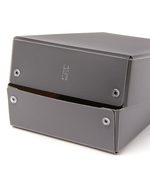 LAKOLE（ラコレ）の「デスクボックス(M) / 102297（ステーショナリー・レディース・グレー/ブラック/アイボリー・FREE）」の10枚目の写真