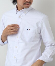 NOLLEY’S | クジラワンポイント ボタンダウンシャツ(シャツ/ブラウス)