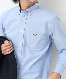 NOLLEY’S | クジラワンポイント ボタンダウンシャツ(シャツ/ブラウス)