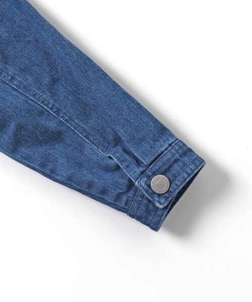 apres les cours（アプレレクール）の「tiny bear セーラー&バッグモチーフジャケット（デニムジャケット・キッズ・ベージュ/ブルー・80/90/100/110/120）」の13枚目の写真