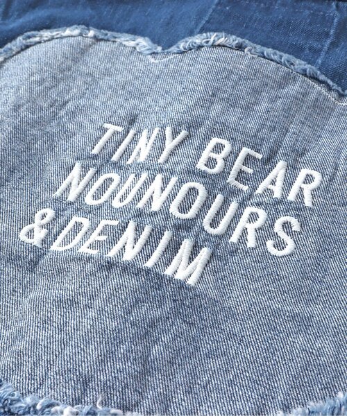 apres les cours（アプレレクール）の「tiny bear セーラー&バッグモチーフジャケット（デニムジャケット・キッズ・ベージュ/ブルー・80/90/100/110/120）」の15枚目の写真