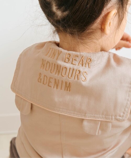 apres les cours（アプレレクール）の「tiny bear セーラー&バッグモチーフジャケット（デニムジャケット・キッズ・ベージュ/ブルー・80/90/100/110/120）」の20枚目の写真