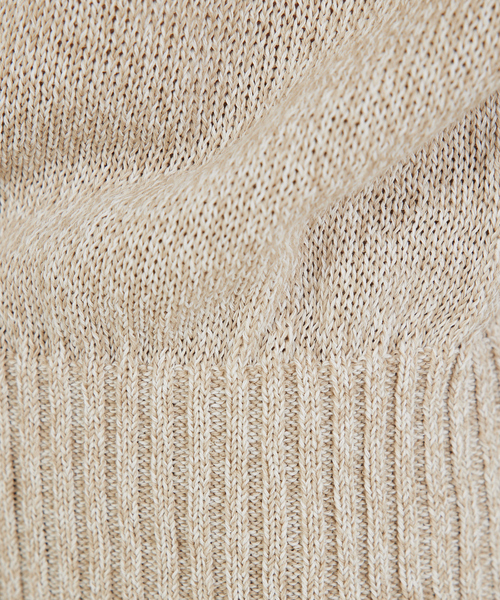qualite(カリテ)の「ギマコットンクールネックニット(ニット/セーター・レディース・ベージュ/ライトブルー/オフホワイト/グレー/ブルー・フリー)」の11枚目の写真