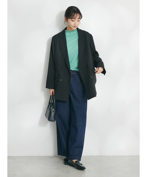 CRAFT STANDARD BOUTIQUE（クラフトスタンダードブティック）の「エリシャーリングニットプルオーバー（ニット/セーター・レディース・ブルー/グリーン/ホワイト/ネイビー・FREE）」の13枚目の写真