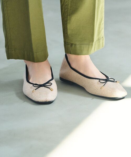 OPAQUE.CLIP(オペークドットクリップ)の「◆7color/名品フラットバレエシューズ(その他シューズ・レディース・ライトベージュ/ブラック/ゴールド/オレンジ/ブラック系/ブラック系1/ベージュ系1・40/45/50/25/30/35)」の8枚目の写真