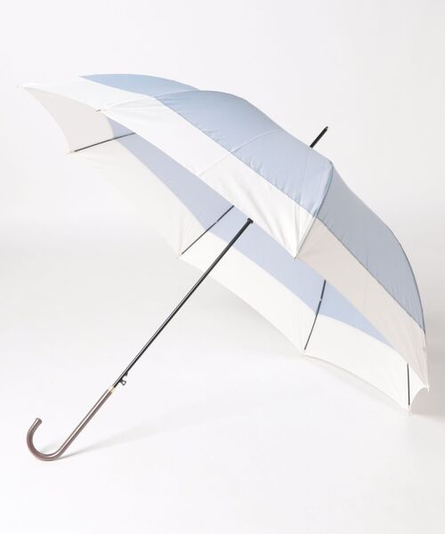 Port（ポート）の「【 Port / ポート 】 くすみ バイカラー 雨傘 / ジャンプ式 長傘 （ 60cm ）（長傘・レディース・バイオレット/ミント/チャコールグレー/グレイッシュベージュ/ピンクベージュ/サックスブルー・FREE）」の4枚目の写真