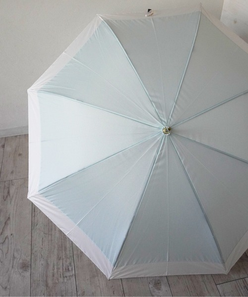 Port（ポート）の「【 Port / ポート 】 くすみ バイカラー 雨傘 / ジャンプ式 長傘 （ 60cm ）（長傘・レディース・バイオレット/ミント/チャコールグレー/グレイッシュベージュ/ピンクベージュ/サックスブルー・FREE）」の11枚目の写真