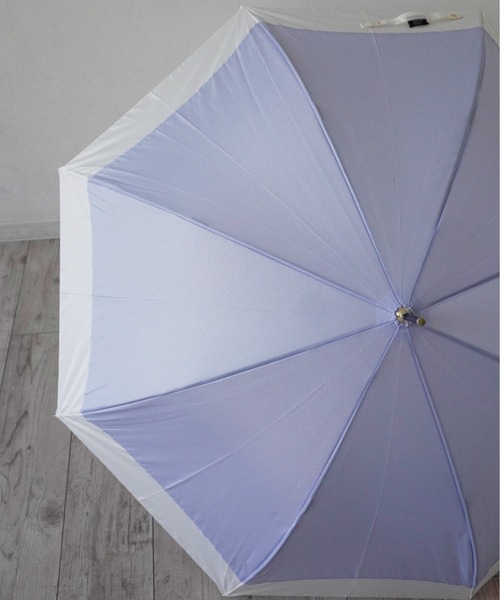 Port（ポート）の「【 Port / ポート 】 くすみ バイカラー 雨傘 / ジャンプ式 長傘 （ 60cm ）（長傘・レディース・バイオレット/ミント/チャコールグレー/グレイッシュベージュ/ピンクベージュ/サックスブルー・FREE）」の13枚目の写真