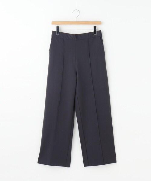 &Bridge(アンドブリッジ)の「YOBAKAKE センタープレスワイドパンツ(その他パンツ・レディース・ブルー系その他/グレー/ブラック・01/02/03)」の3枚目の写真