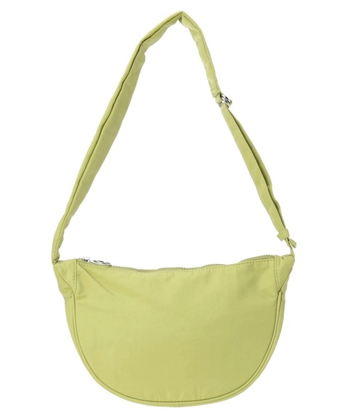 Green Parks(グリーンパークス)の「・QUON ハーフムーンショルダー(ショルダーバッグ・レディース・ライトグリーン/アイボリー/ブラック/ブルー・FREE)」の4枚目の写真