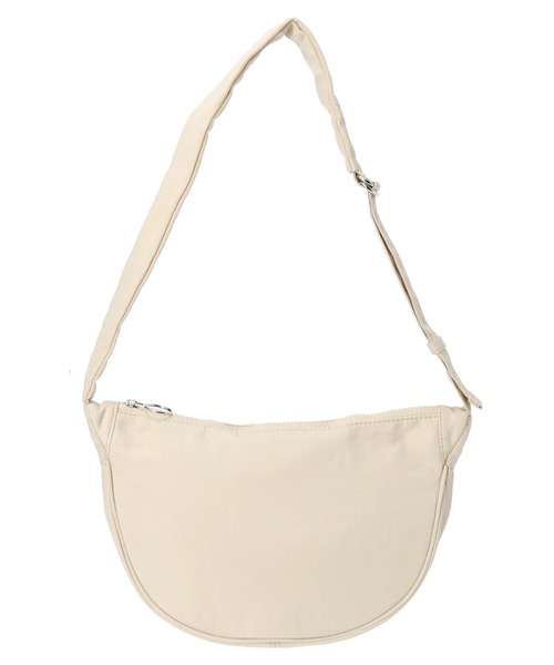 Green Parks(グリーンパークス)の「・QUON ハーフムーンショルダー(ショルダーバッグ・レディース・ライトグリーン/アイボリー/ブラック/ブルー・FREE)」の11枚目の写真