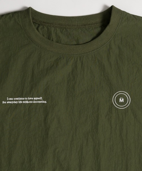 MUHET(ミュエータ)の「ナイロンドロストトップス(その他トップス・レディース・カーキ/ブラック/ライトグレー・MEDIUM/X-LARGE)」の6枚目の写真