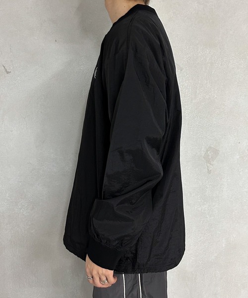 MUHET(ミュエータ)の「ナイロンドロストトップス(その他トップス・レディース・カーキ/ブラック/ライトグレー・MEDIUM/X-LARGE)」の12枚目の写真