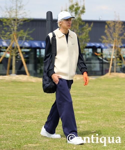 antiqua（アンティカ）の「スポンジニットベスト（ベスト・レディース・アイボリー/ブラック・M/L）」の15枚目の写真