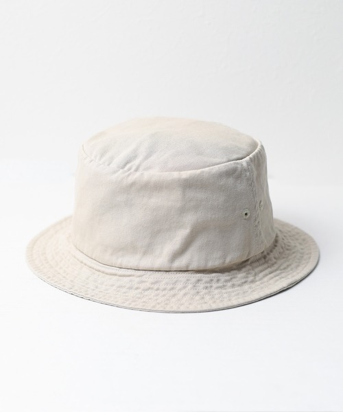 Gramicci（グラミチ）の「《GRAMICCI》  TWILL PACKABLE BUCKET（ハット・レディース・ブラック/ベージュ・M-L）」の2枚目の写真
