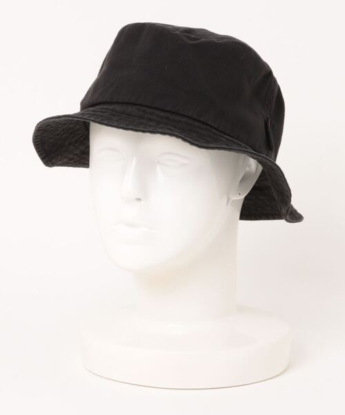 Gramicci（グラミチ）の「《GRAMICCI》  TWILL PACKABLE BUCKET（ハット・レディース・ブラック/ベージュ・M-L）」の8枚目の写真