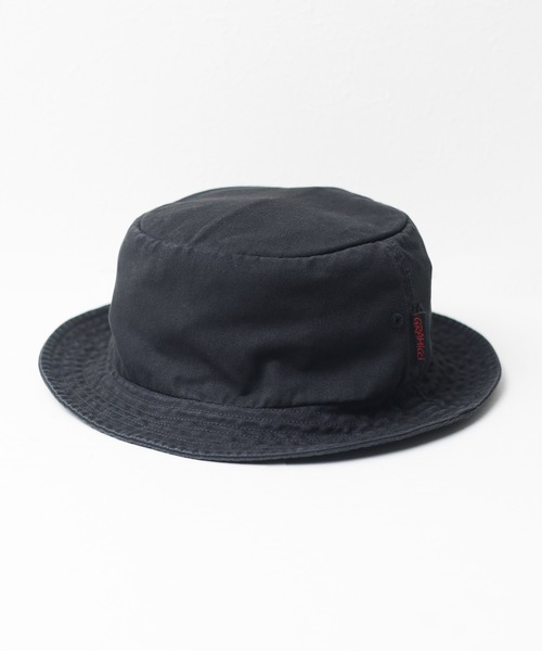 Gramicci（グラミチ）の「《GRAMICCI》  TWILL PACKABLE BUCKET（ハット・レディース・ブラック/ベージュ・M-L）」の4枚目の写真