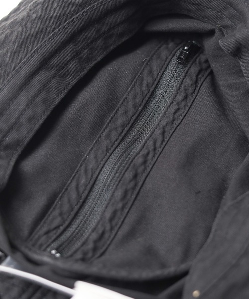 Gramicci（グラミチ）の「《GRAMICCI》  TWILL PACKABLE BUCKET（ハット・レディース・ブラック/ベージュ・M-L）」の6枚目の写真