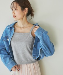 クロップドテレコタンクインナー